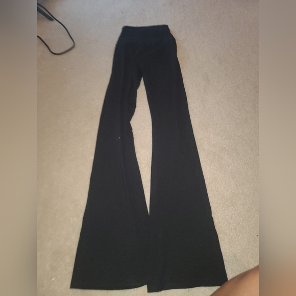 Black Aerie Flare leggings. Size xxs. - Picture 1 of 1